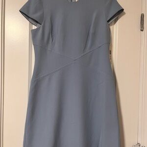 Elegant Blue Women's Dress